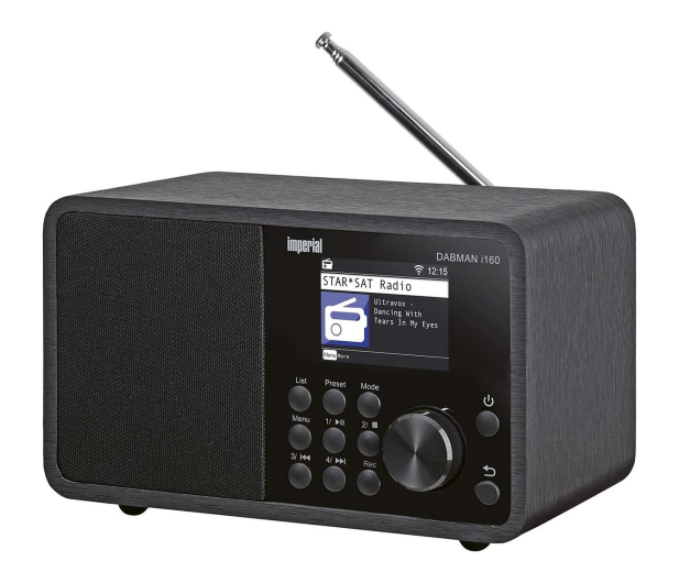 IMPERIAL Imperial DABMAN i160 DAB+ and Internet radio Black - 1535017 - zdjęcie